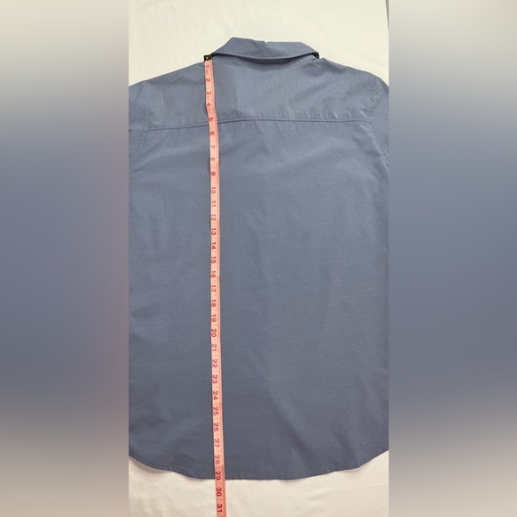 The North Face Light Blue Casual Button Down Shirt Side Pocket Size XL - Picture 10 of 10